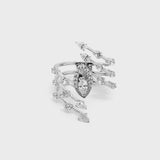 Maureen The Original ring with marquise shaped diamond