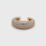 Anello Madame con pavé di diamanti