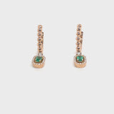 Orecchini Boutique Icon con smeraldi e diamanti