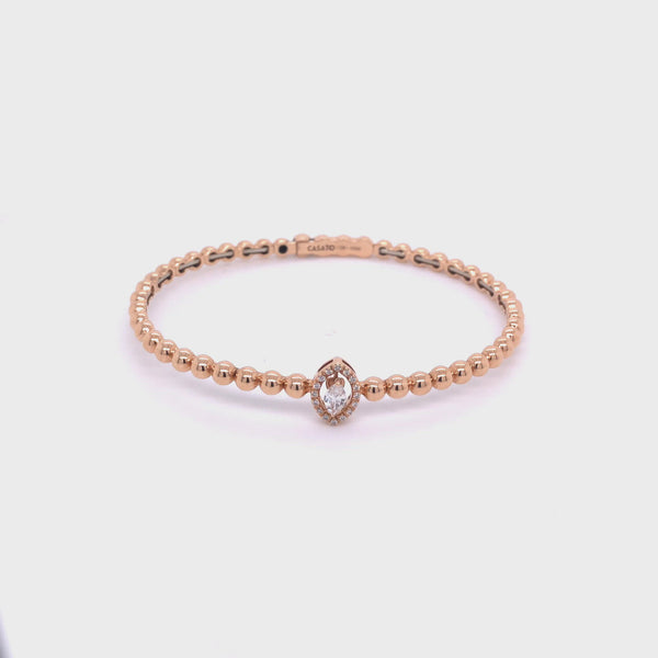 Boutique Icon bracelet with marquise shaped diamond