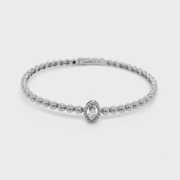 Boutique Icon bracelet with marquise shaped diamond