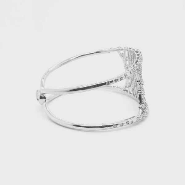 Bracciale rigido Maureen The Original con diamanti