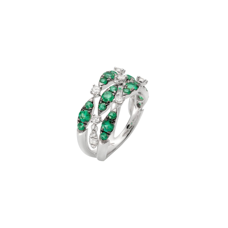 Emerald Palette Ring