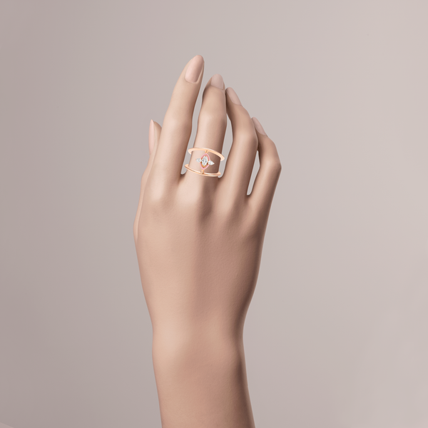 Demoiselle Marquise Ring