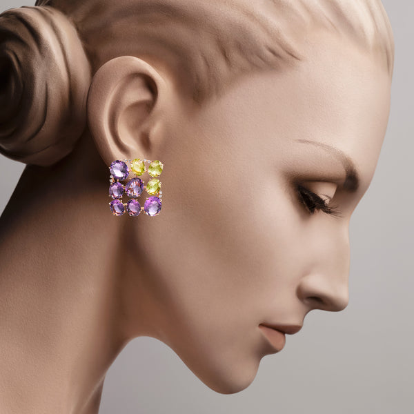 Earrings Cluster Loko