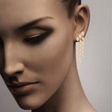 Mikou Chandelier Diamonds Earrings